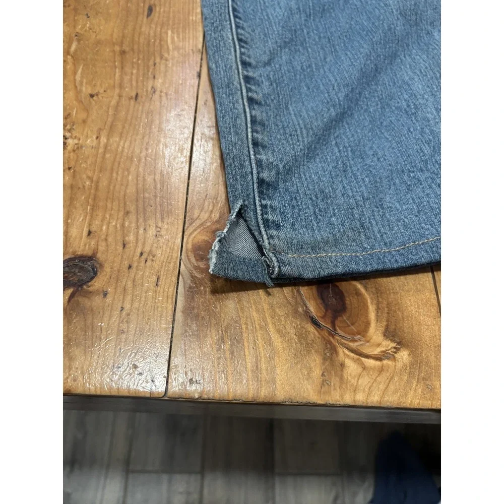 ARIAT Rebar M4 Low Rise Bootcut Jeans Men's 36x36 Blue Denim Stretch Workwear